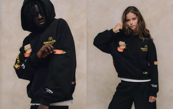 La sudadera de la colaboración / MCDONALD'S La sudadera de la colaboración / MCDONALD'S