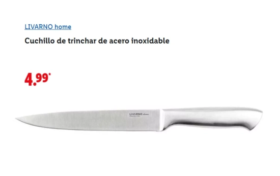 Cuchillo LIviarno home/ LIDL Cuchillo LIviarno home/ LIDL