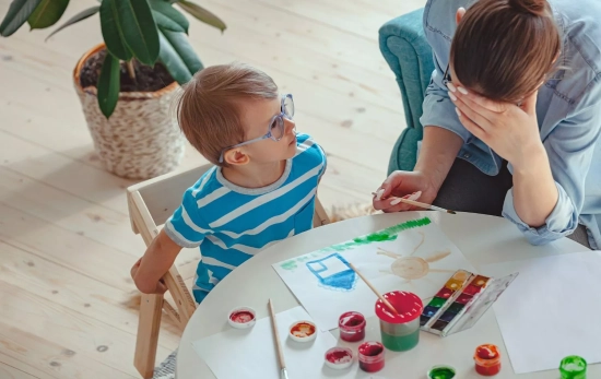 Las actividades creativas calman y ponen foco a los niños cuando están nerviosos/ CANVA Las actividades creativas calman y ponen foco a los niños cuando están nerviosos/ CANVA