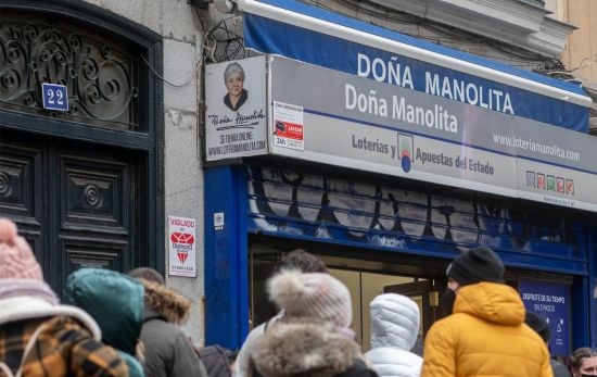 Doña Manolita, uno de los establecimientos más famosos para comprar la lotería del Gordo en el país / EP Doña Manolita, uno de los establecimientos más famosos para comprar la lotería del Gordo en el país / EP