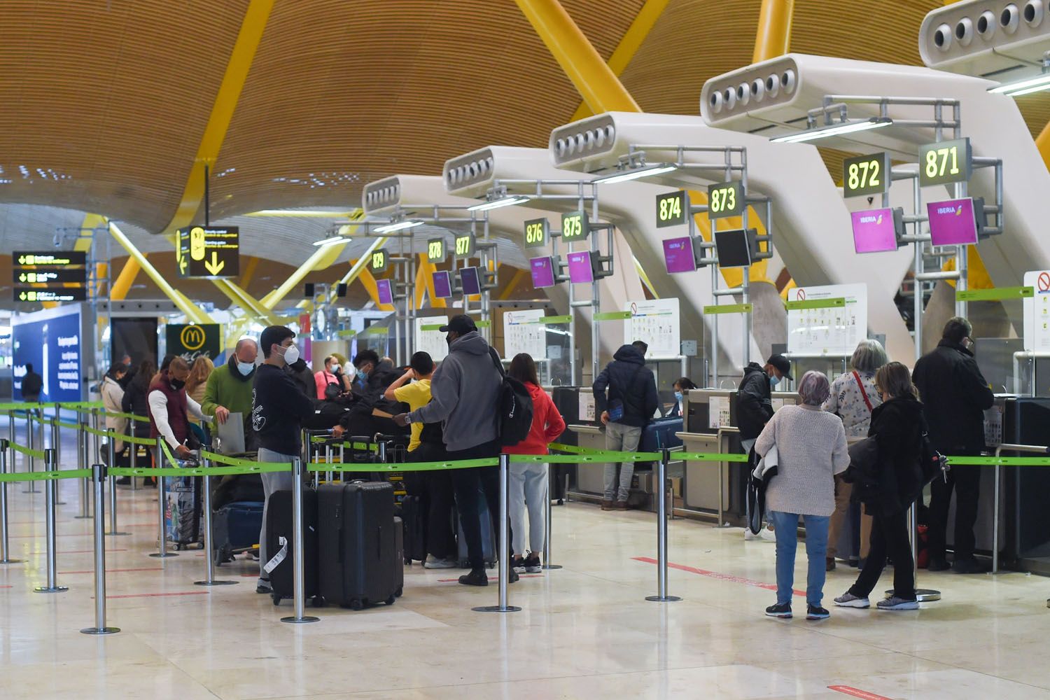 Un aeropuerto español en los tiempos del Covid / EP