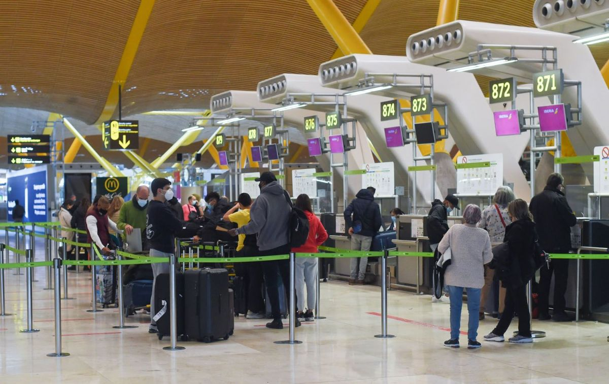 Un aeropuerto español en los tiempos del Covid / EP