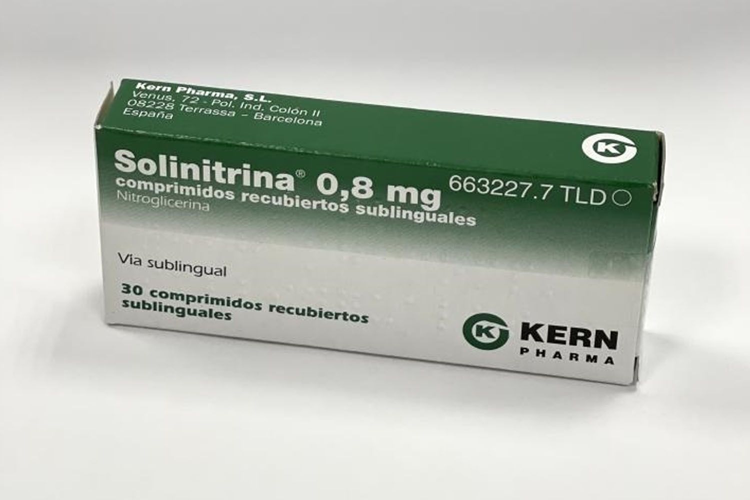 Un lote de Solinitrina, el medicamento de Kern Pharma que ha retirado la Aemps / EP